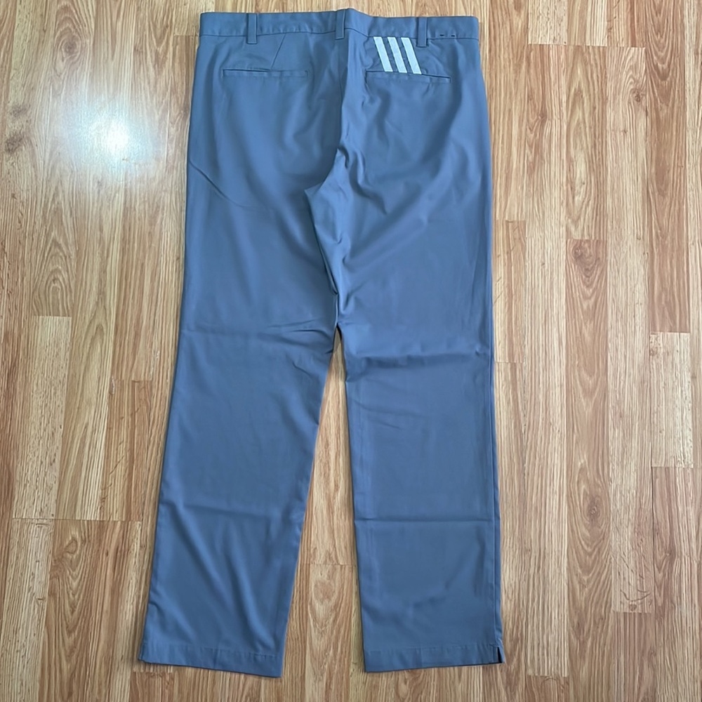 Adidas Men's Slate Blue Dress Pants - Picture 2 of 5